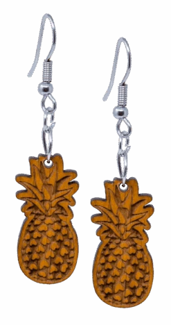 Island Edge® Small Dangle Earrings: Pineapple