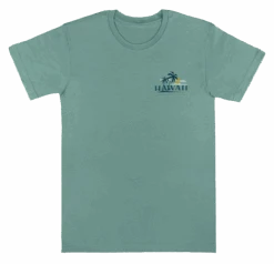 Vintage Dyed Tee - Discover Aloha: Mint