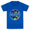 Hawaiian Performance Surfwear® Child's Tee - Tie Dye: Royal Blue