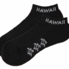 Hawaiian Performance Surfwear® Athletic Cut Socks: Honu Trio Black