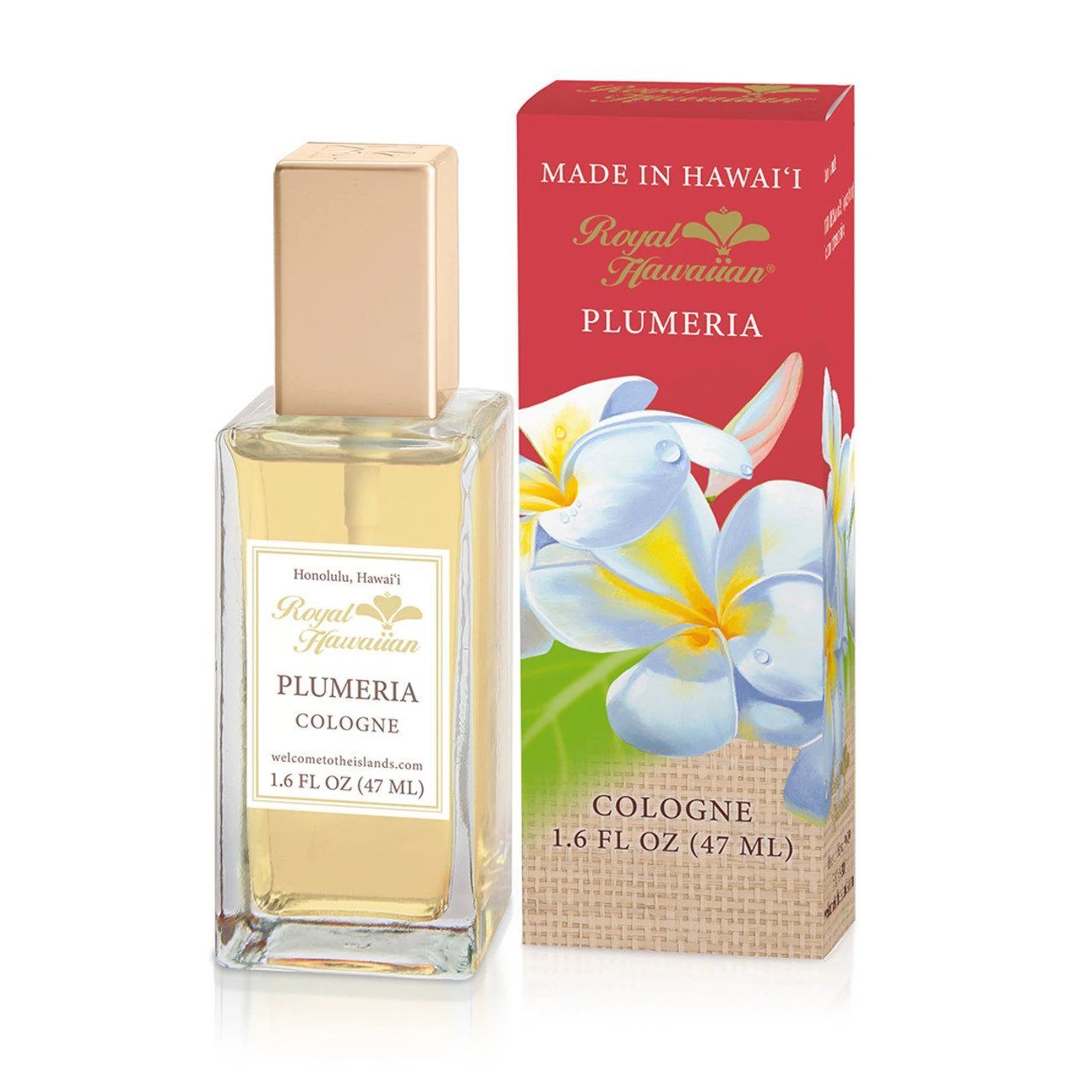 Royal Hawaiian Cologne Mist 1.6oz: Plumeria 1 Royal Hawaiian Cologne Mist 1.6oz: Plumeria