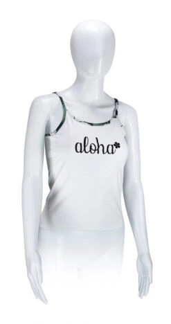 Island Design Collection Strap Tee: White -Fashion Clothing Store 86778 IDC StrapTeeWhite 39499.1707852724