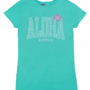 Island Girl® Surf Tee - Big Aloha: Mint