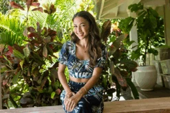 Tahitian Pearl Float Gold Chain Necklace