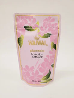 WaiWai Bath Salt 12oz: Plumeria