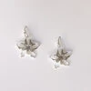 Liv-N-Aloha® Silver Columbine Earrings