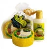 Mini Lotion/Organic Loofah Soap Gift Set: Juicy Pineapple