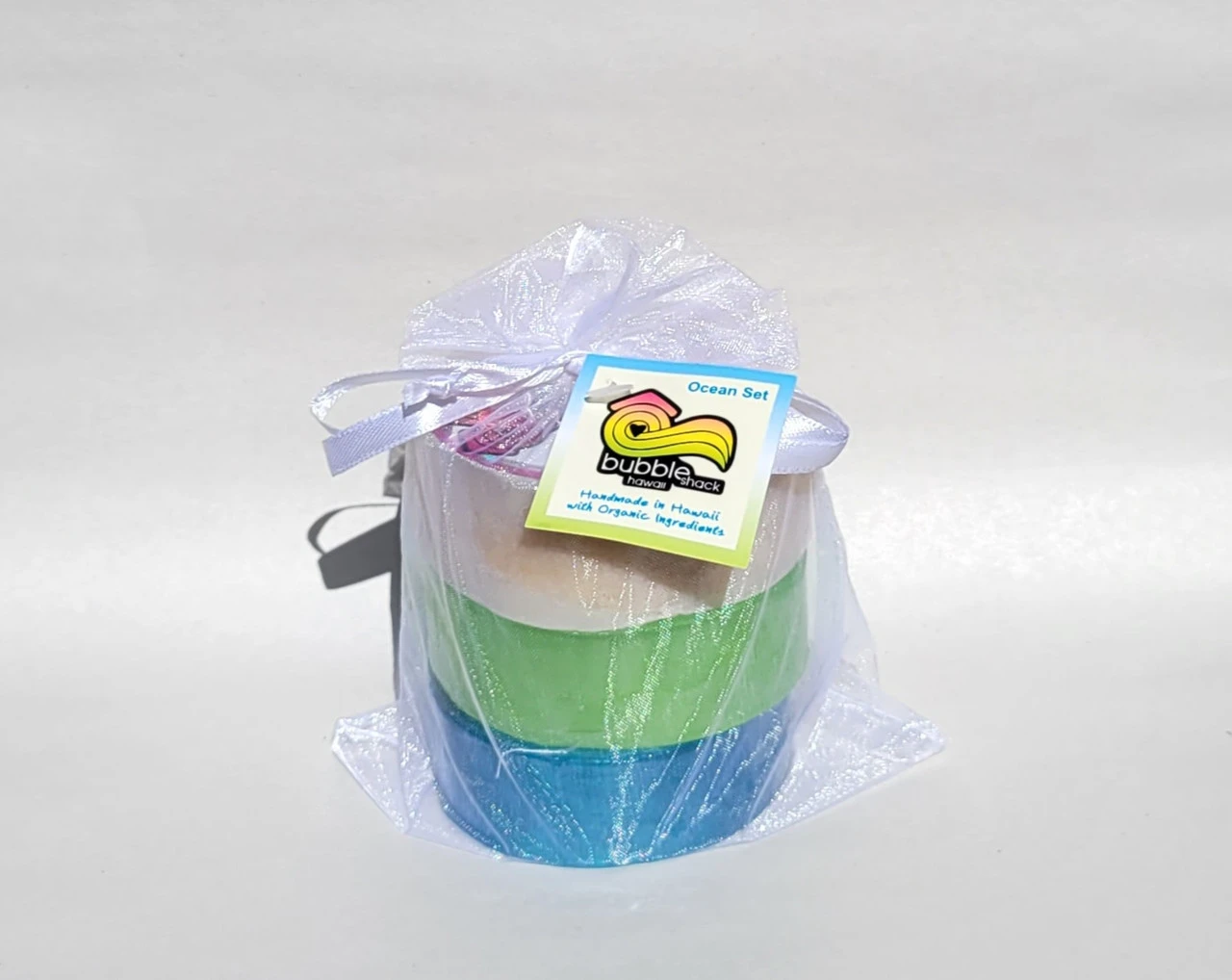 Organic Glycerin Loofah Soap Set: Ocean 1 Organic Glycerin Loofah Soap Set: Ocean