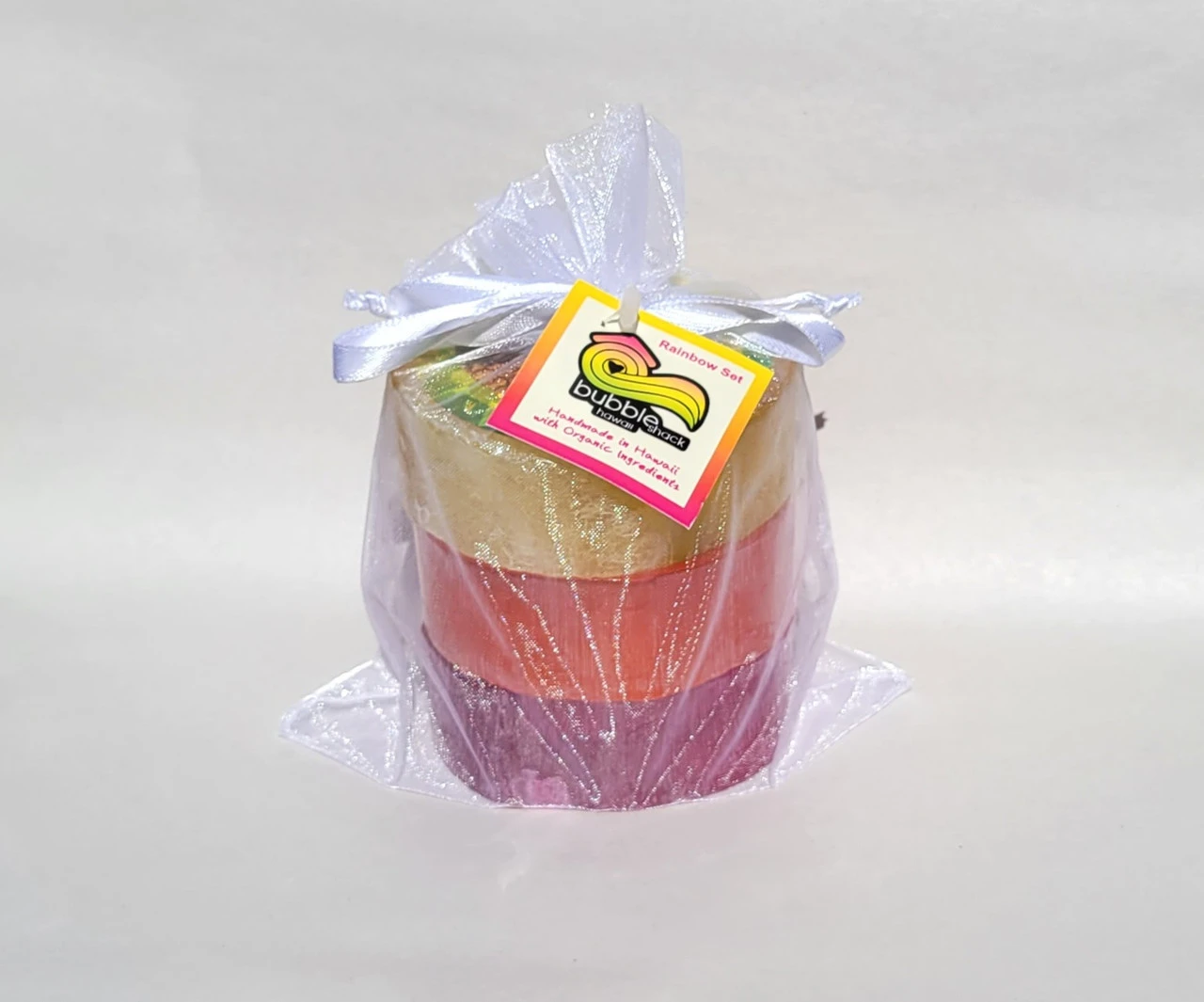 Organic Glycerin Loofah Soap Set: Rainbow 1 Organic Glycerin Loofah Soap Set: Rainbow