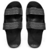Slip-On Sandals: Black