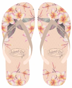 Island Girl® Slippers - Plumeria: Blush