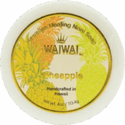 WaiWai Noni Soap 4oz: Pineapple