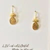 Liv-N-Aloha® Gold Pineapple Dangle Earrings