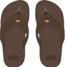 Hawaiian Performance Surfwear® Slippers: Brown