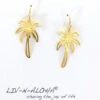 Liv-N-Aloha® Gold Palm Tree Earrings
