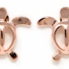 Moana Collection Rose Gold Stud Earring: Honu