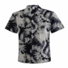 Aloha Shirt - Navy With Cream Floral