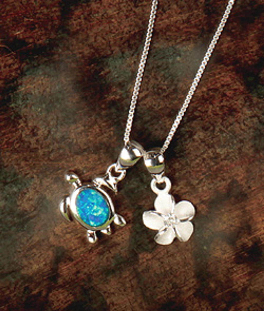 Island Opals® Double Charm Necklace 1 Island Opals® Double Charm Necklace