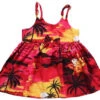 Girl's Aloha Sundress - Red Scenic
